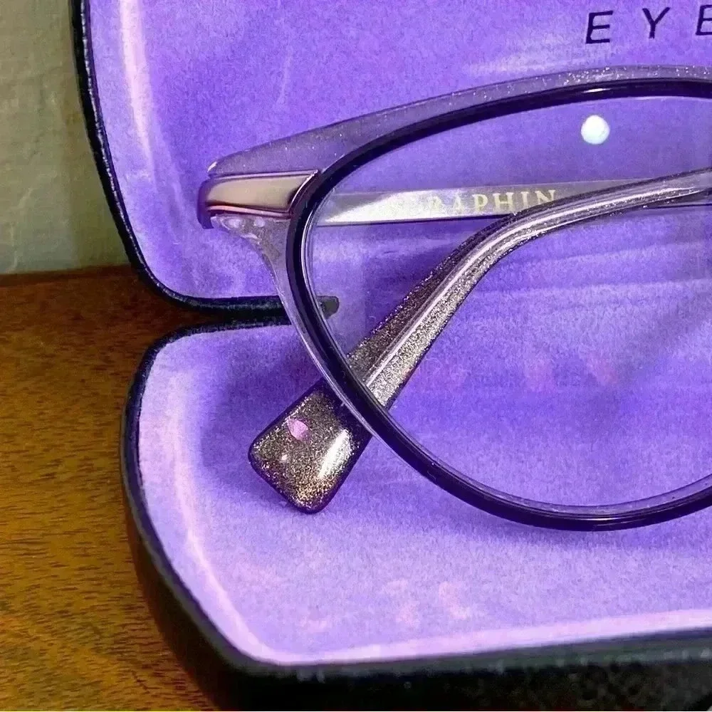 Seraphin by OGI WYNDHAM Eyeglasses Lilac Stardust 8244 53-16-140